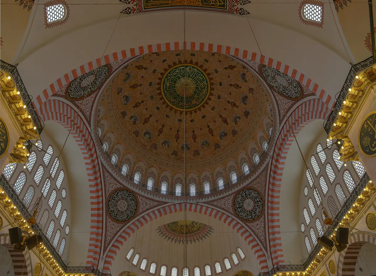 The dome of the Süleymaniye Mosque